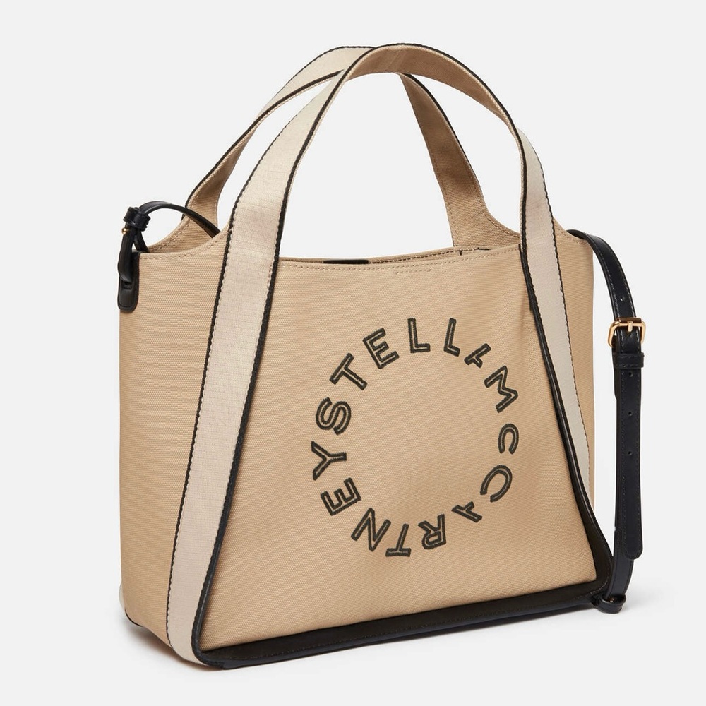 Stella McCartney Logo Bananatex Canvas Crossbody
